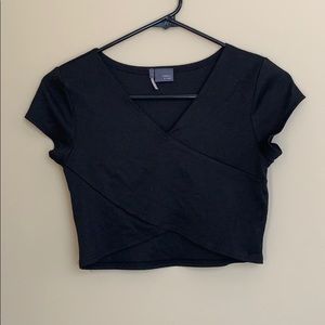 Black Crop Top